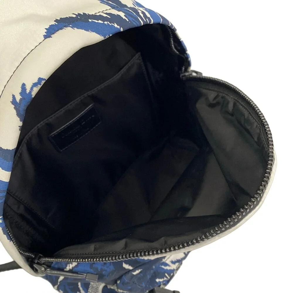 Christian Dior Backpack White Navy Multi